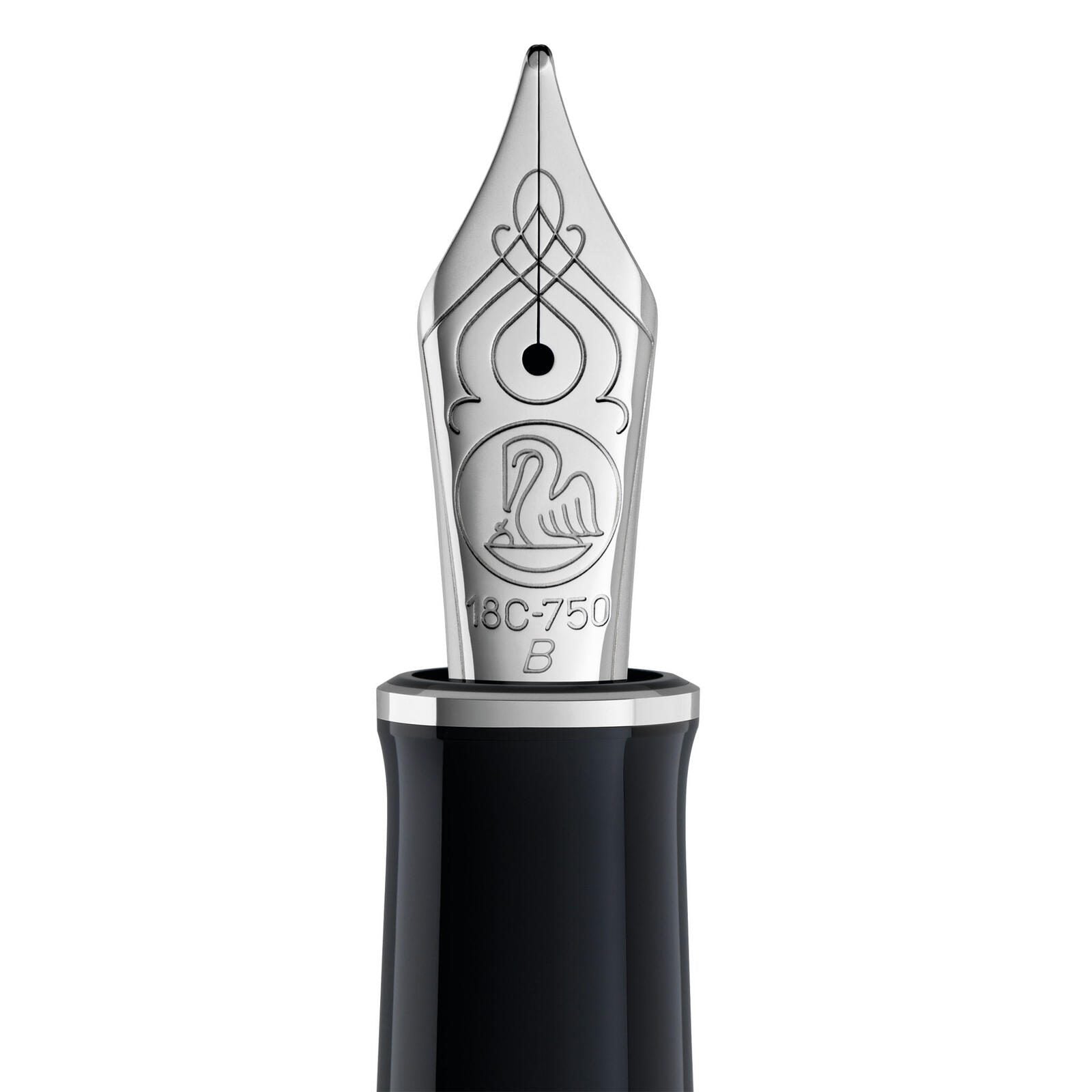 Pelikan Kolbenfüller M805 Stresemann schwarz