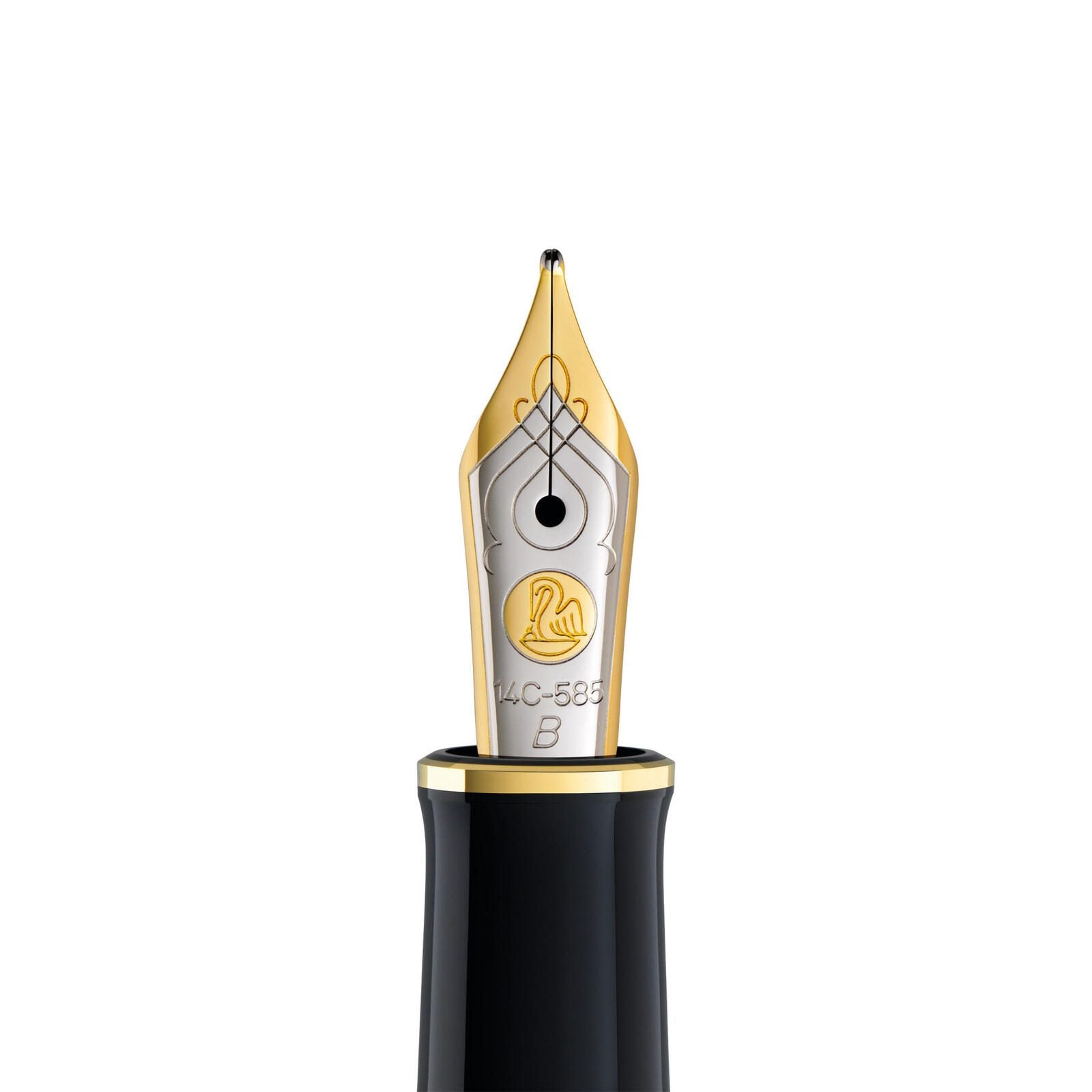 Pelikan Kolbenfüller Souverän M400 schwarz