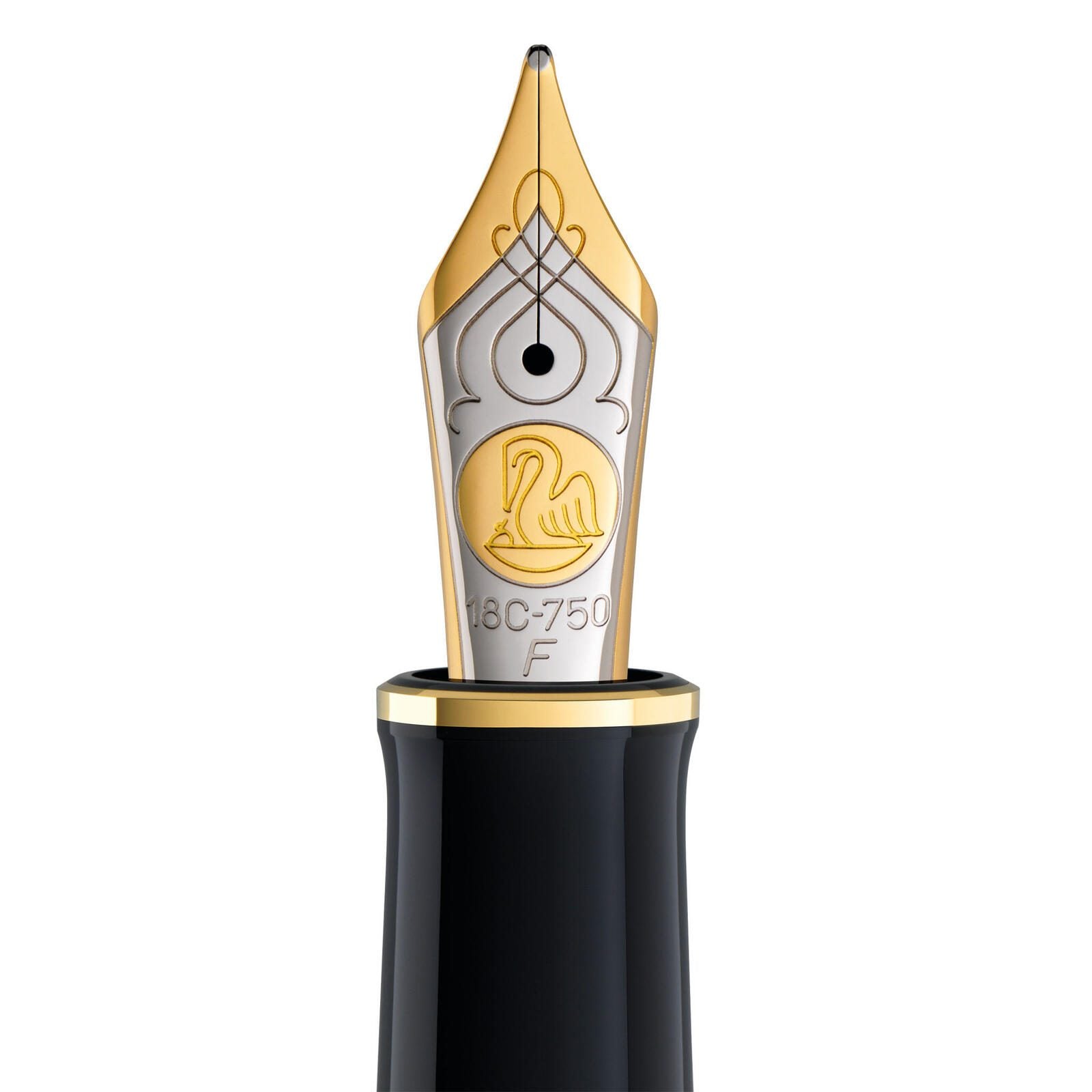 Pelikan Kolbenfüller Souverän M800 schwarz