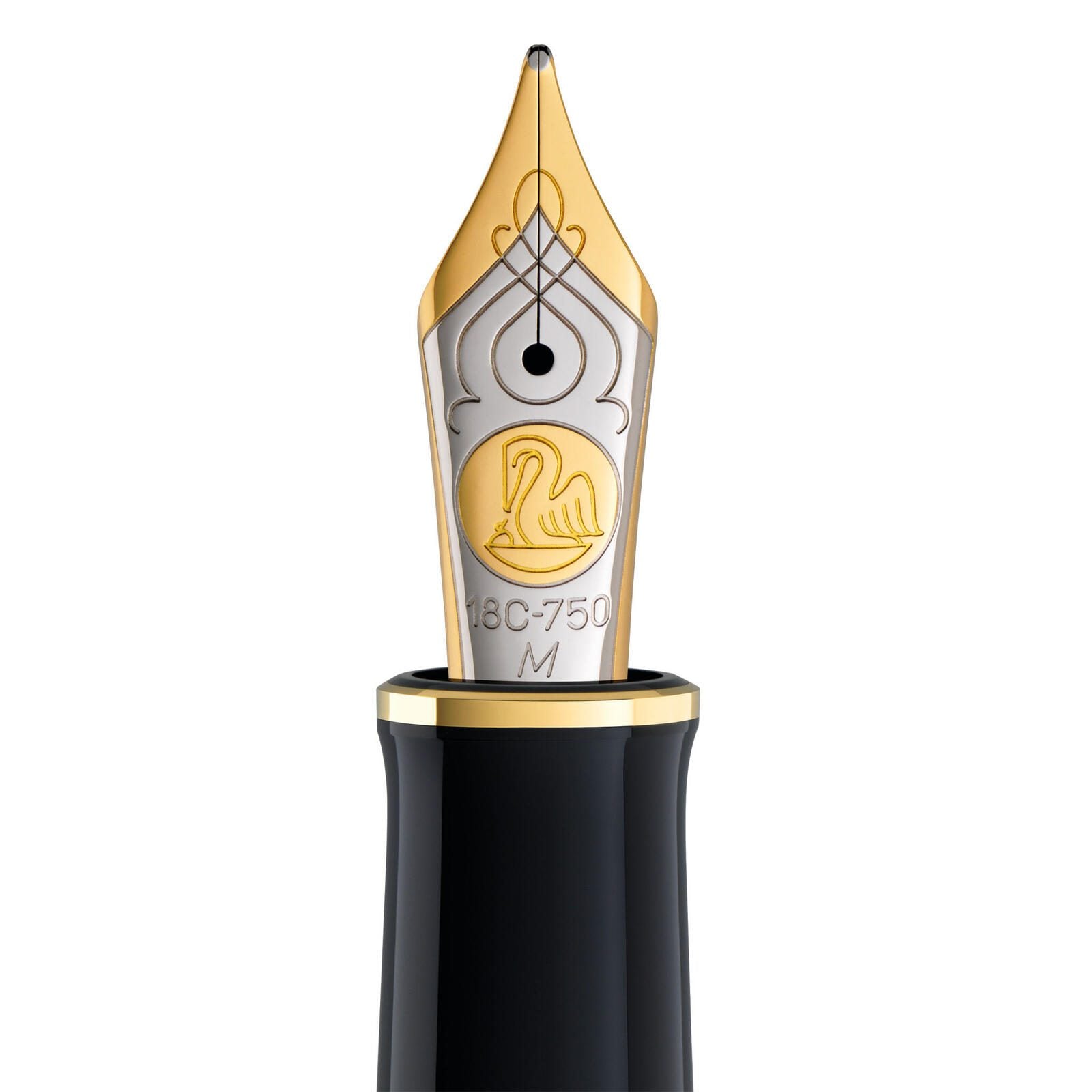 Pelikan Kolbenfüller Souverän M800 schwarz