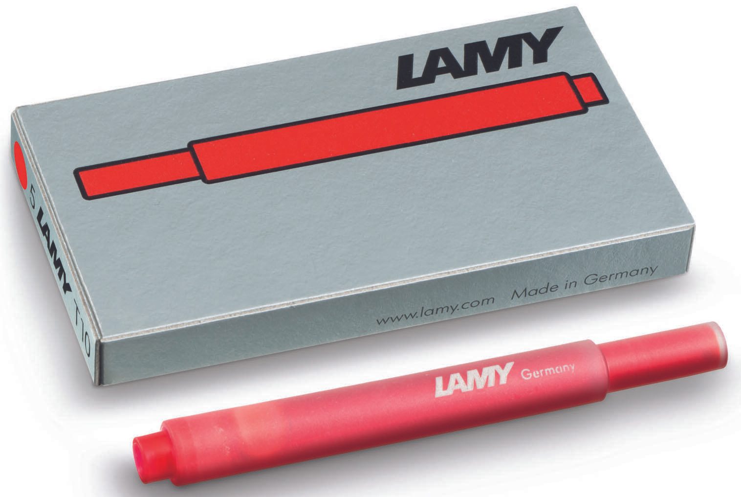 LAMY Tintenpatronen für Füller rot