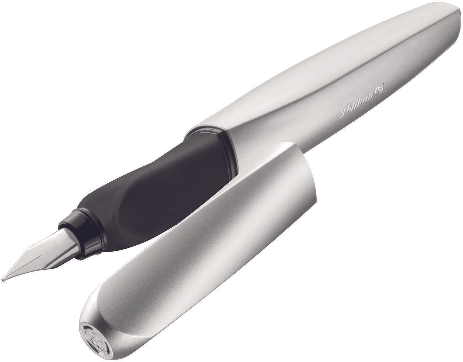 Pelikan Patronenfüller Twist silber