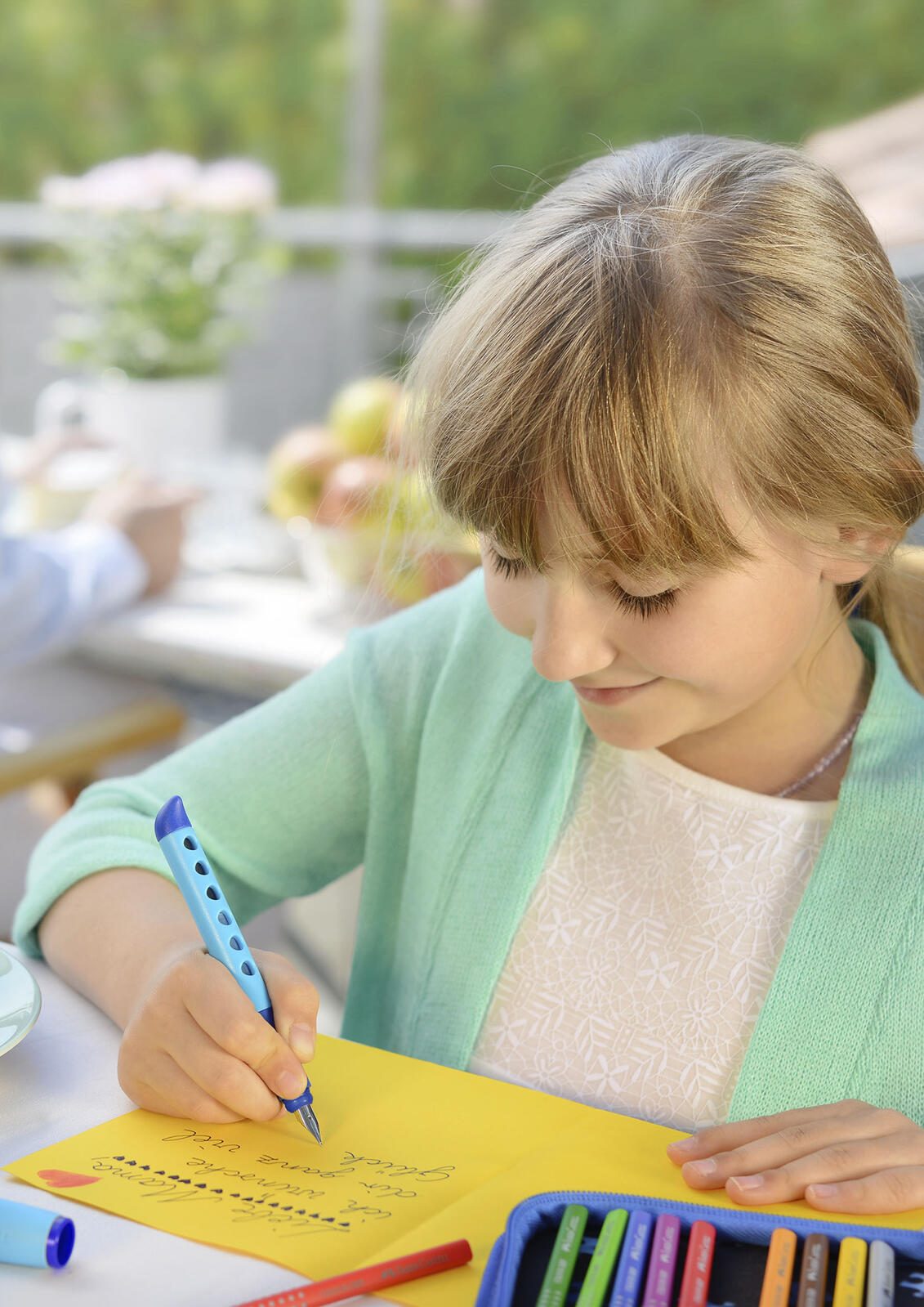 FABER-CASTELL Patronenfüller blau
