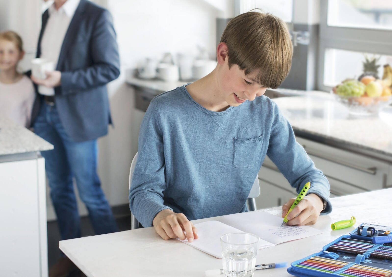 FABER-CASTELL Patronenfüller blau