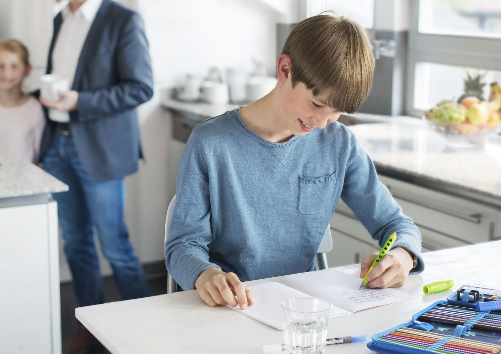 FABER-CASTELL Patronenfüller blau