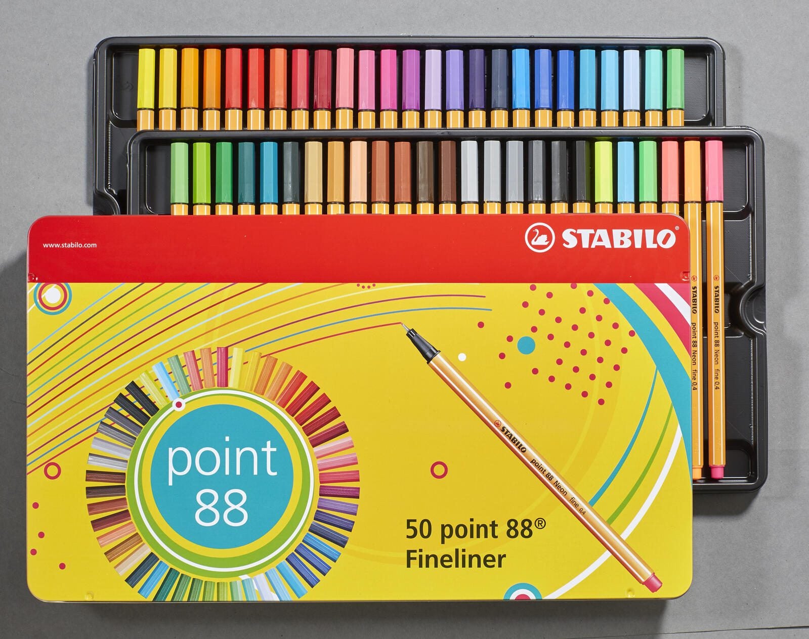 STABILO Point 88 Fineliner 0.4 mm Mehrfarbig