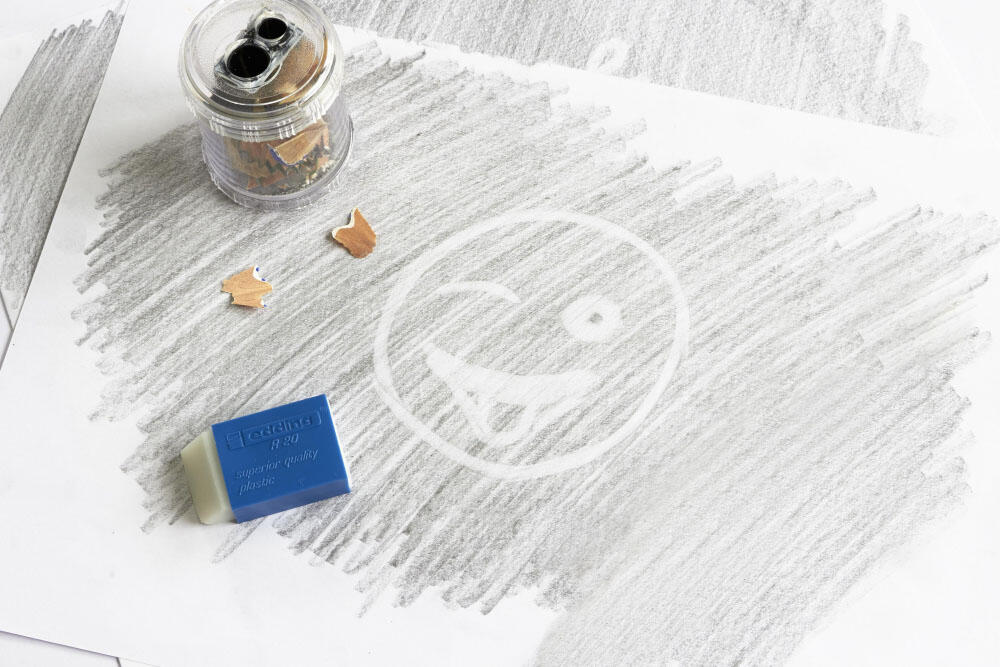 edding Radiergummi transparent