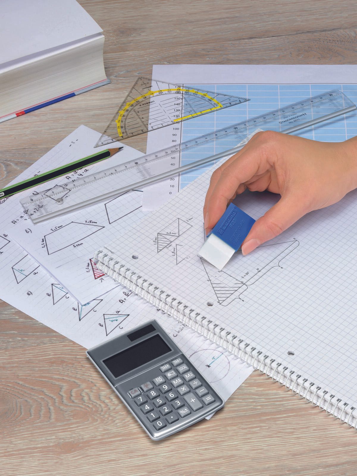 edding Radiergummi transparent