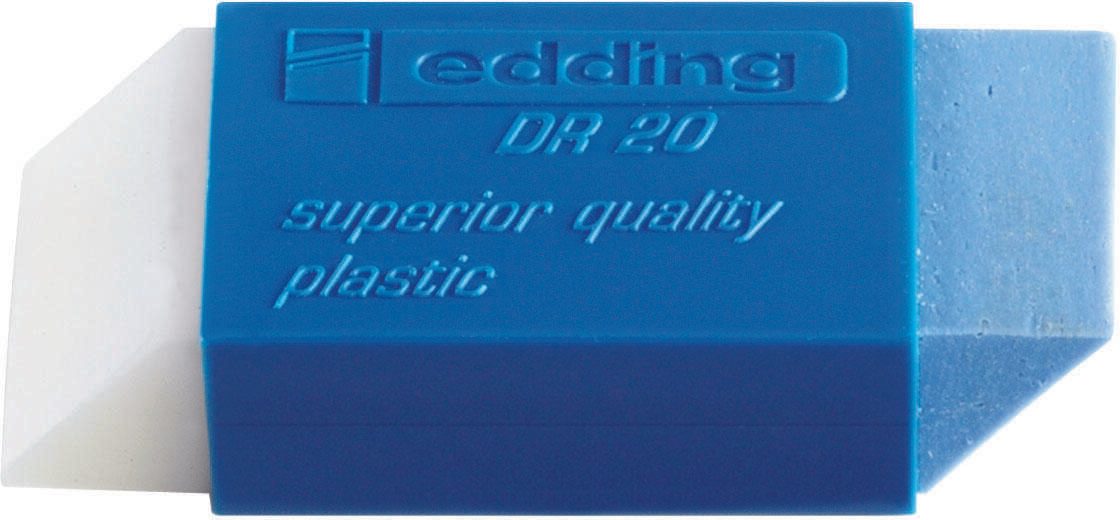 edding Radiergummi transparent oder blau