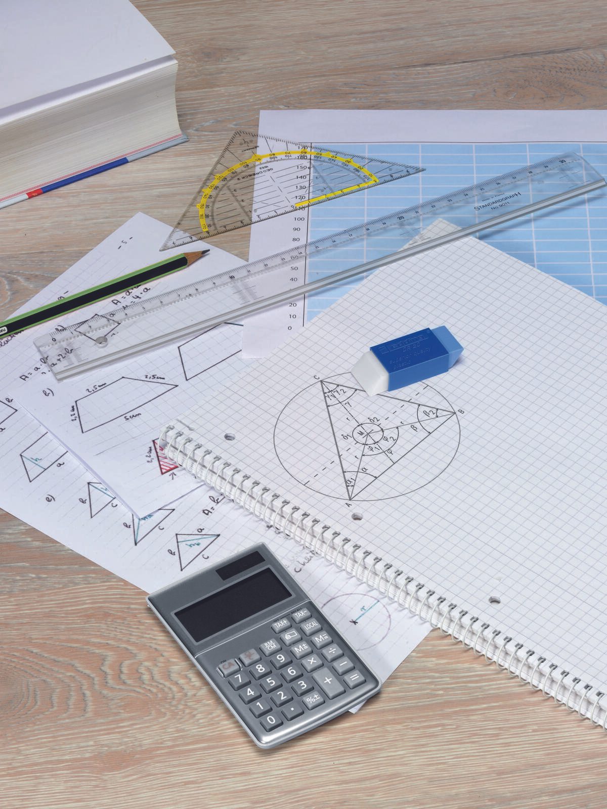 edding Radiergummi transparent oder blau