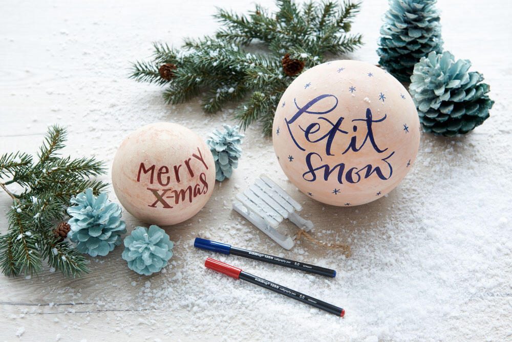 edding Filzstifte Schwarz 2.0 + 3.5 + 5.0 mm