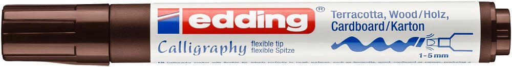 edding 1455 Lackmarker 1.0 - 5.0 mm Braun