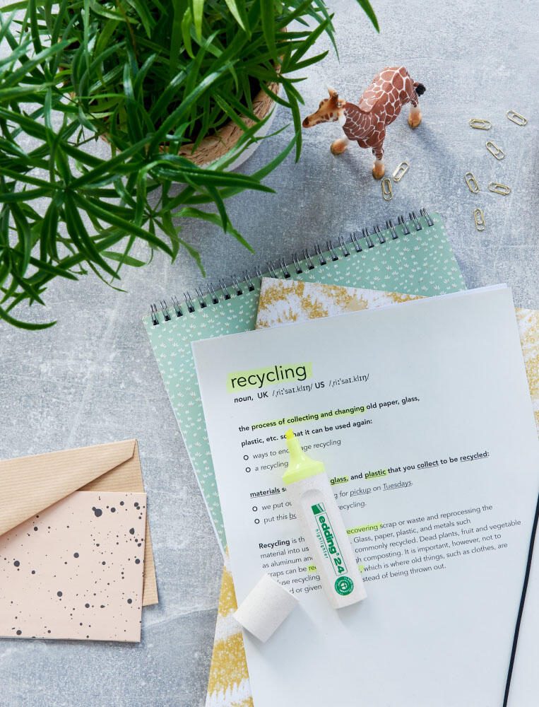 edding HL 24 Textmarker Blau