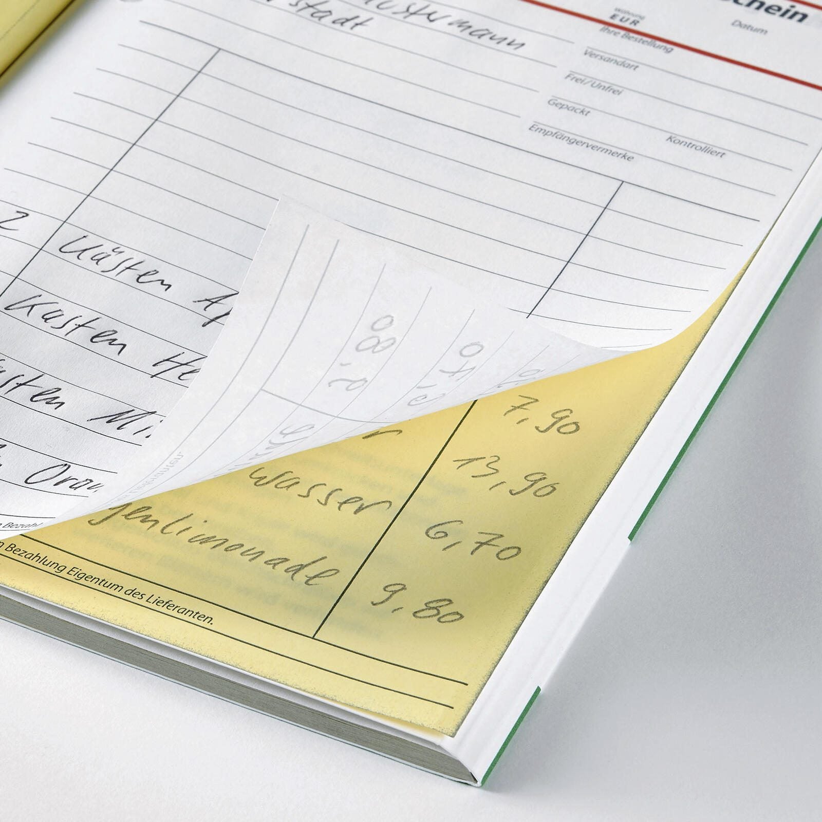 SIGEL Quittungen, MwSt. separat ausgewiesen Formularbücher T1178 + GRATIS 1 St.