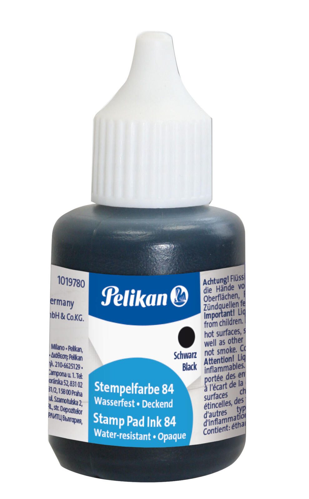 Pelikan Stempelfarbe 30,0 ml schwarz