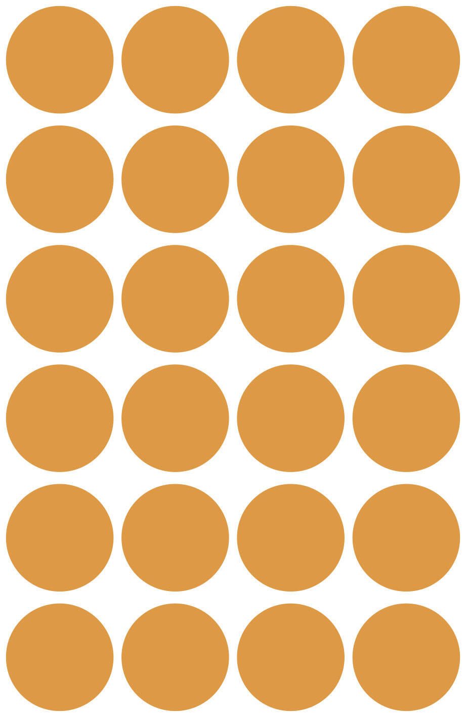 AVERY Zweckform Klebepunkte Ø 18,0 mm leuchtorange