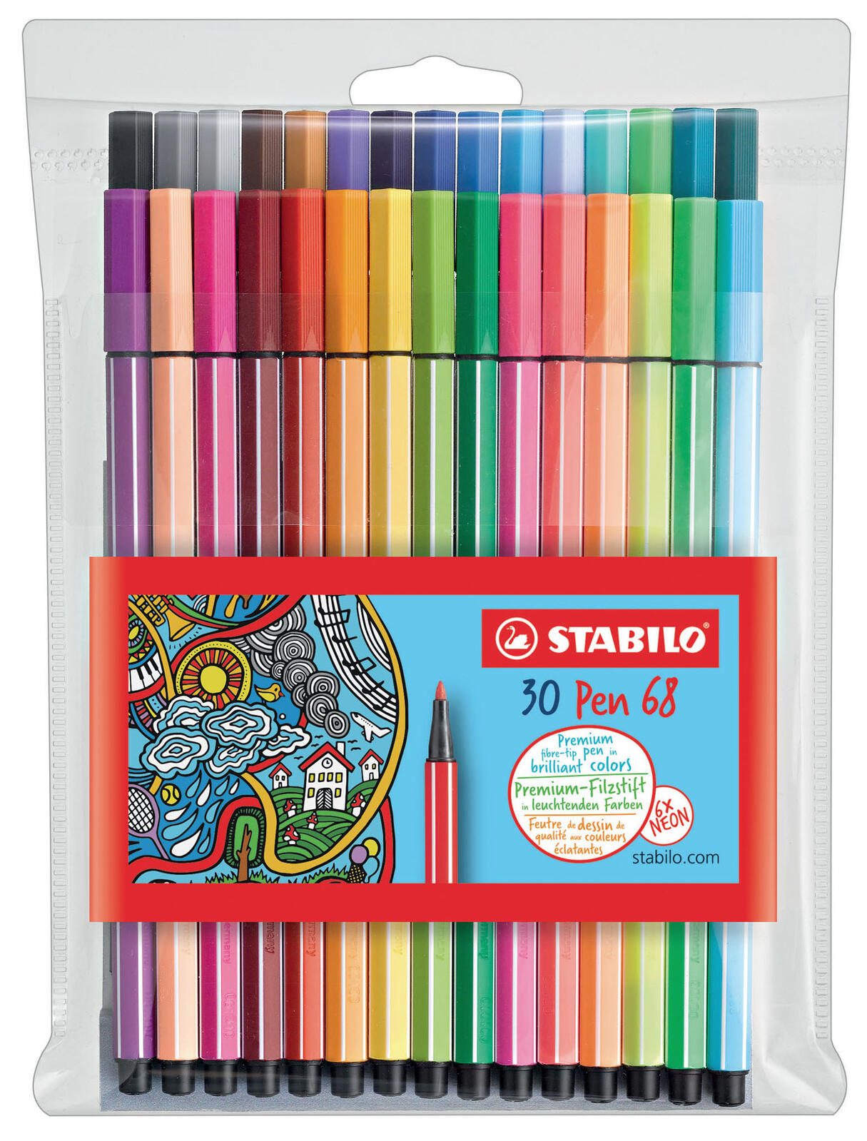 STABILO Filzstifte Mehrfarbig 1.0 mm