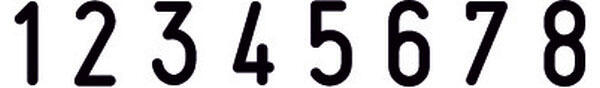 COLOP Ziffernstempel 2008 Microban