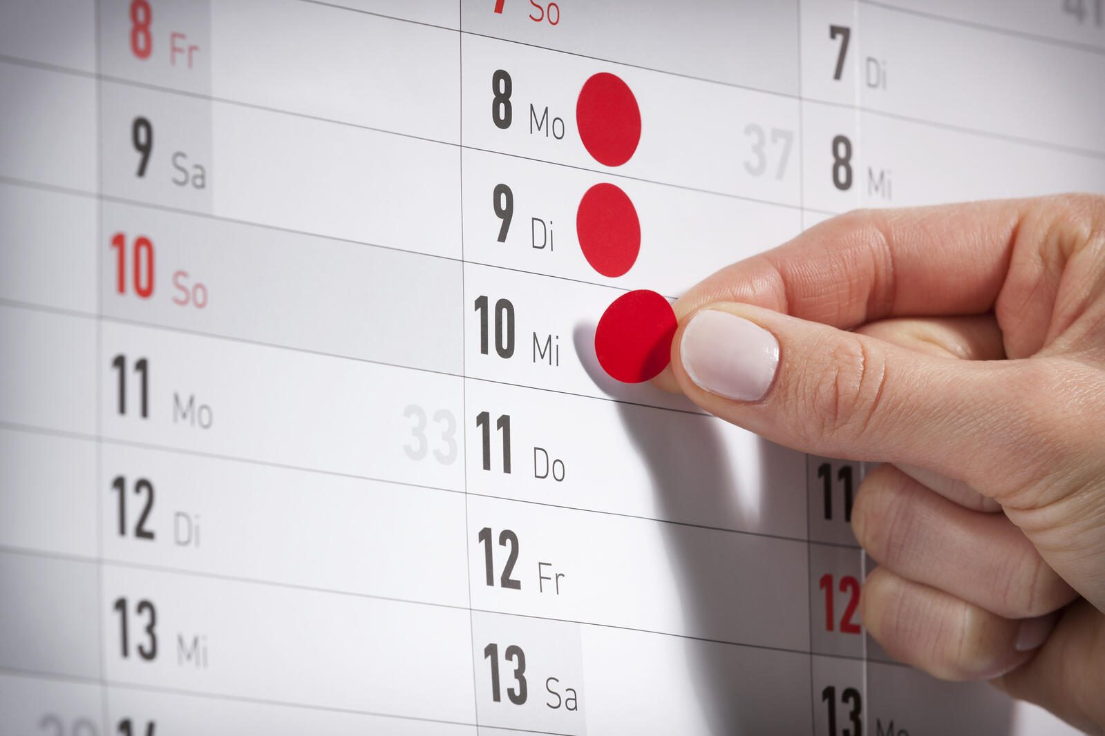 AVERY Zweckform Klebepunkte Ø 18,0 mm rot, weiß, grün, blau, gelb