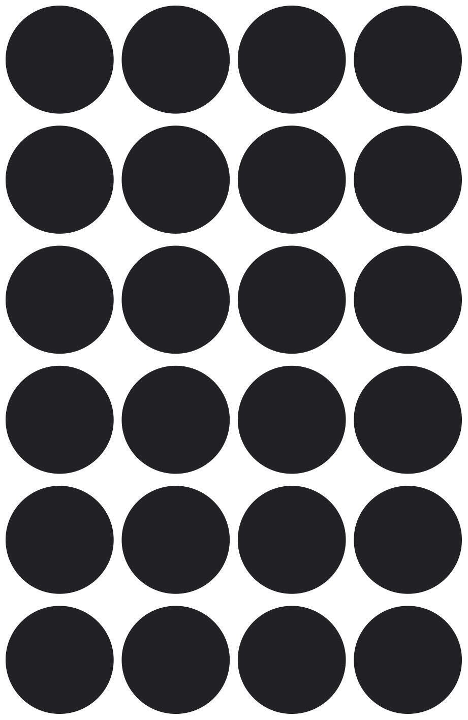 AVERY Zweckform Klebepunkte Ø 18,0 mm schwarz
