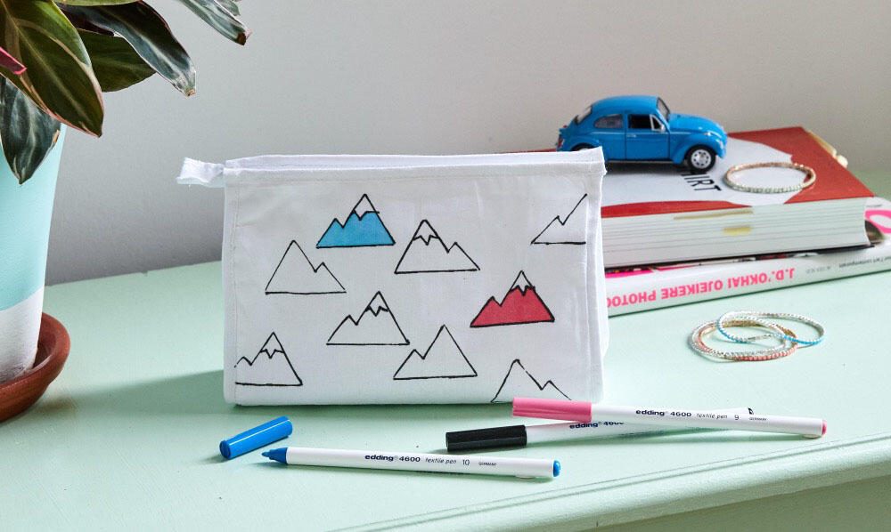 edding Textilmarker 1.0 mm Schwarz