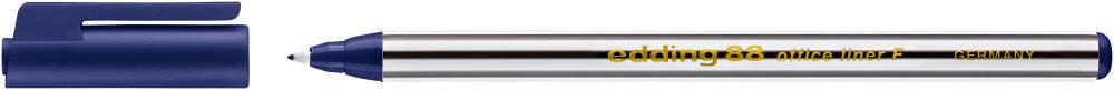 edding 88 Office Liner Fineliner 0.6 mm Blau