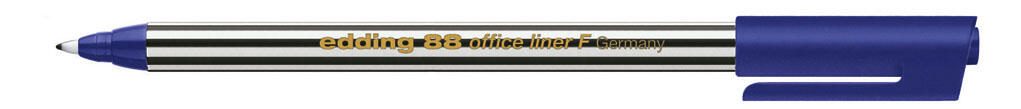 edding 88 Office Liner Fineliner 0.6 mm Blau