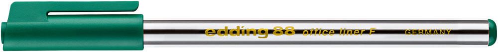 edding 88 Office Liner Fineliner 0.6 mm Grün