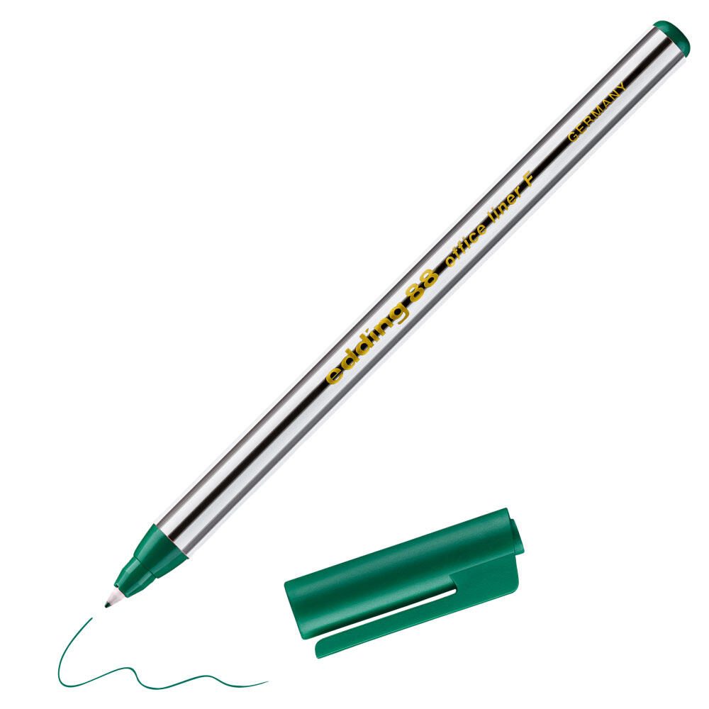 edding 88 Office Liner Fineliner 0.6 mm Grün
