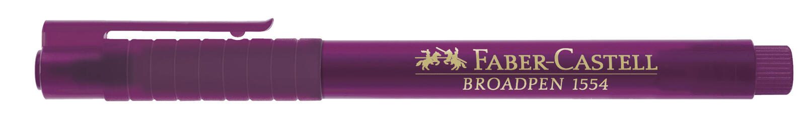 FABER-CASTELL Broadpen Fineliner 0.8 mm Pink