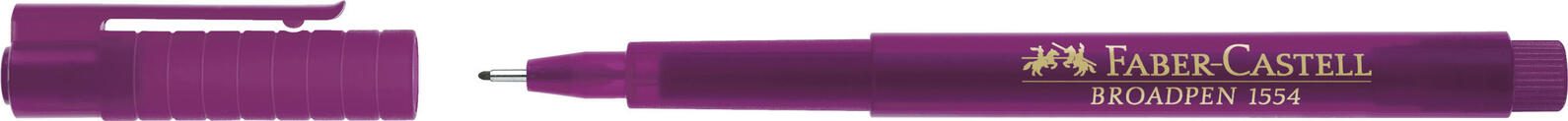 FABER-CASTELL Broadpen Fineliner 0.8 mm Pink