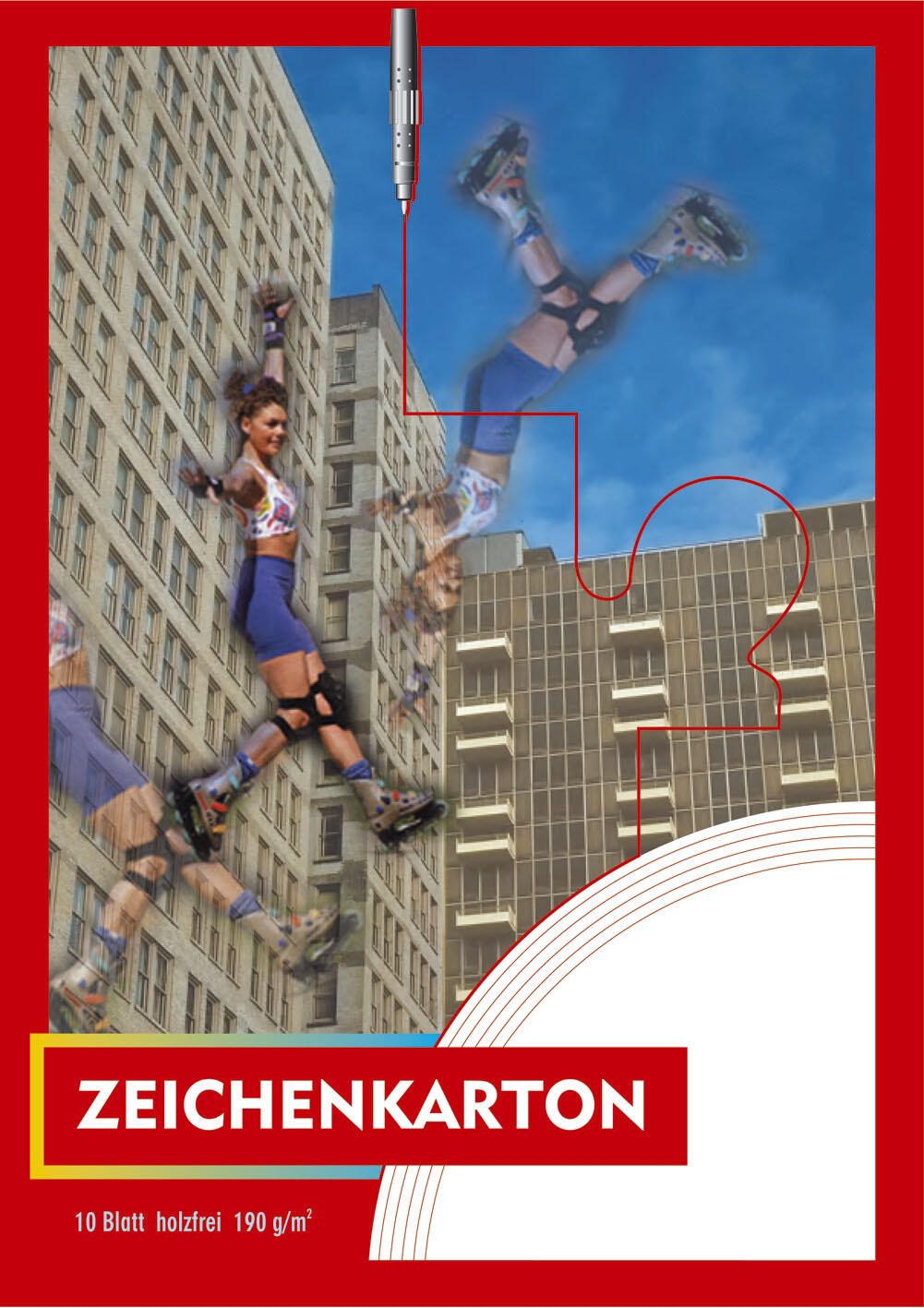Zeichenkarton DIN A3 10 Blatt