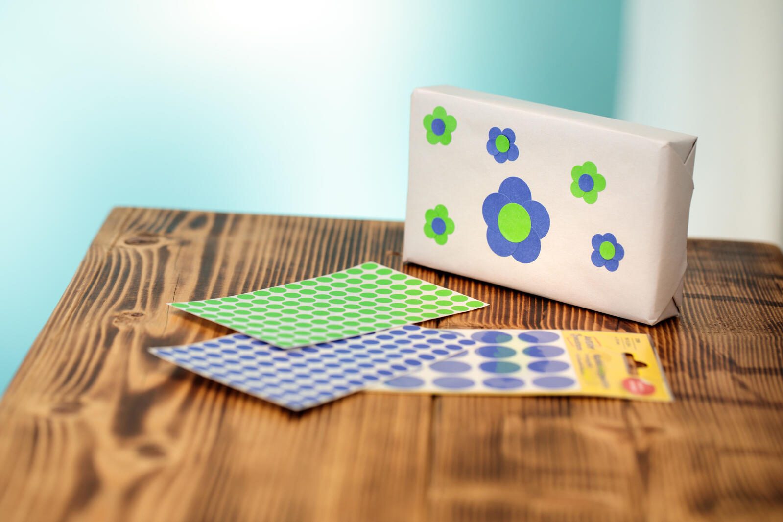 AVERY Zweckform Klebepunkte Ø 8,0 mm blau