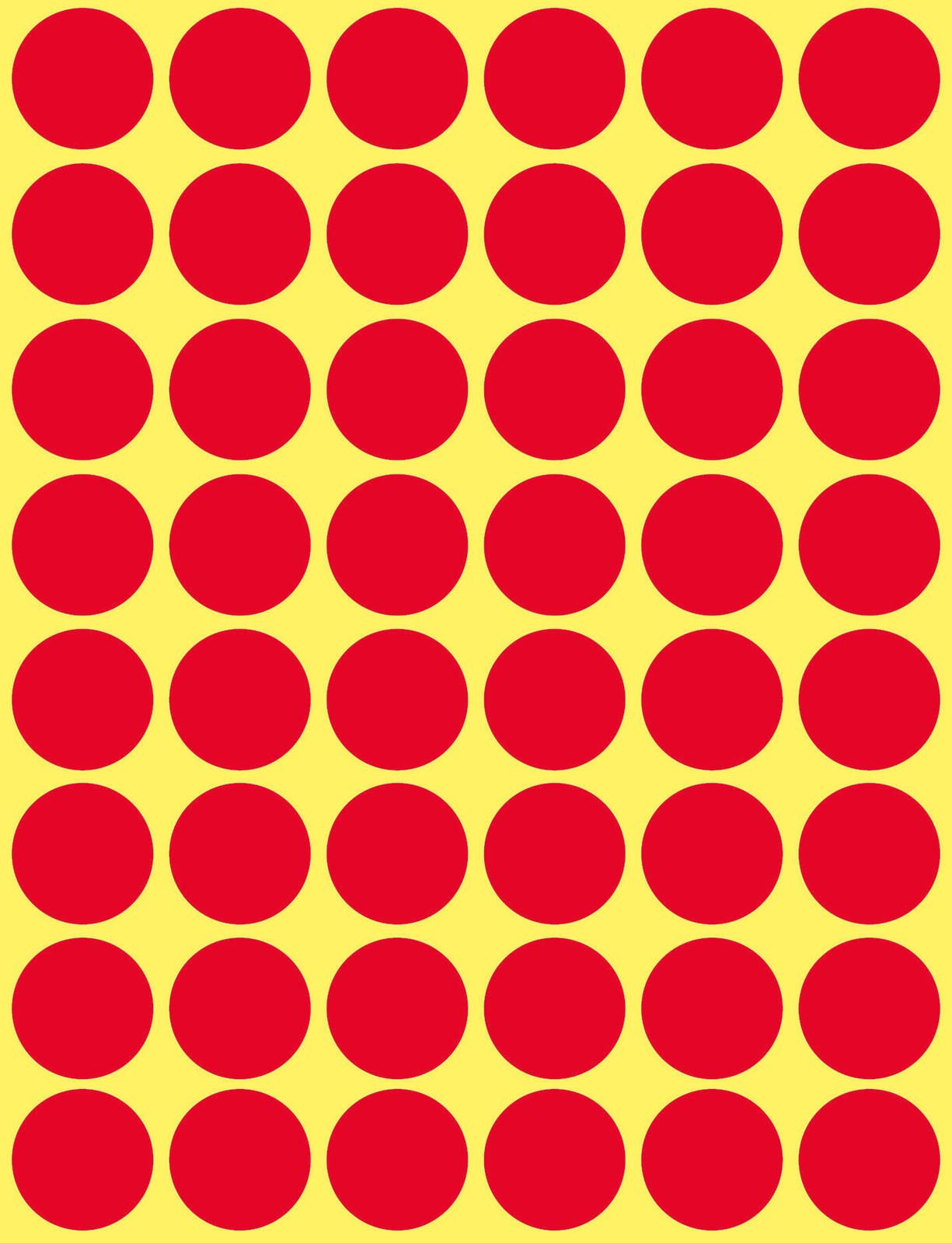 AVERY Zweckform Klebepunkte Ø 18,0 mm rot