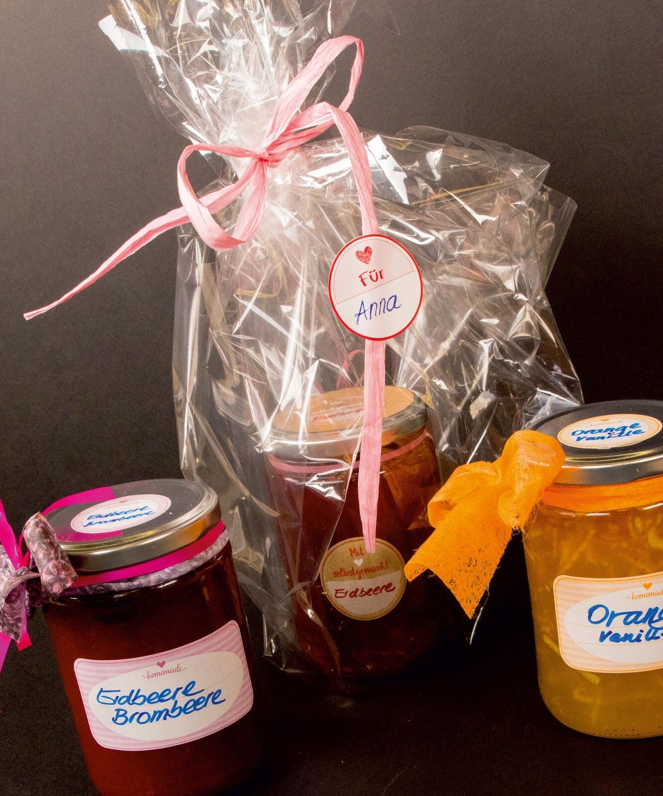 AVERY Zweckform Aufkleber Mit Liebe gemacht