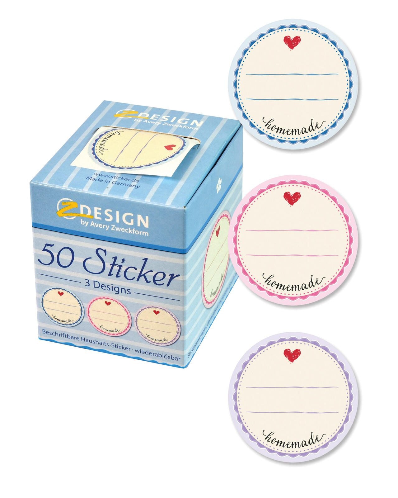 AVERY Zweckform Aufkleber Homemade