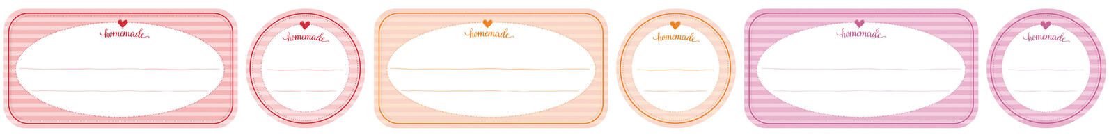 AVERY Zweckform Aufkleber Homemade