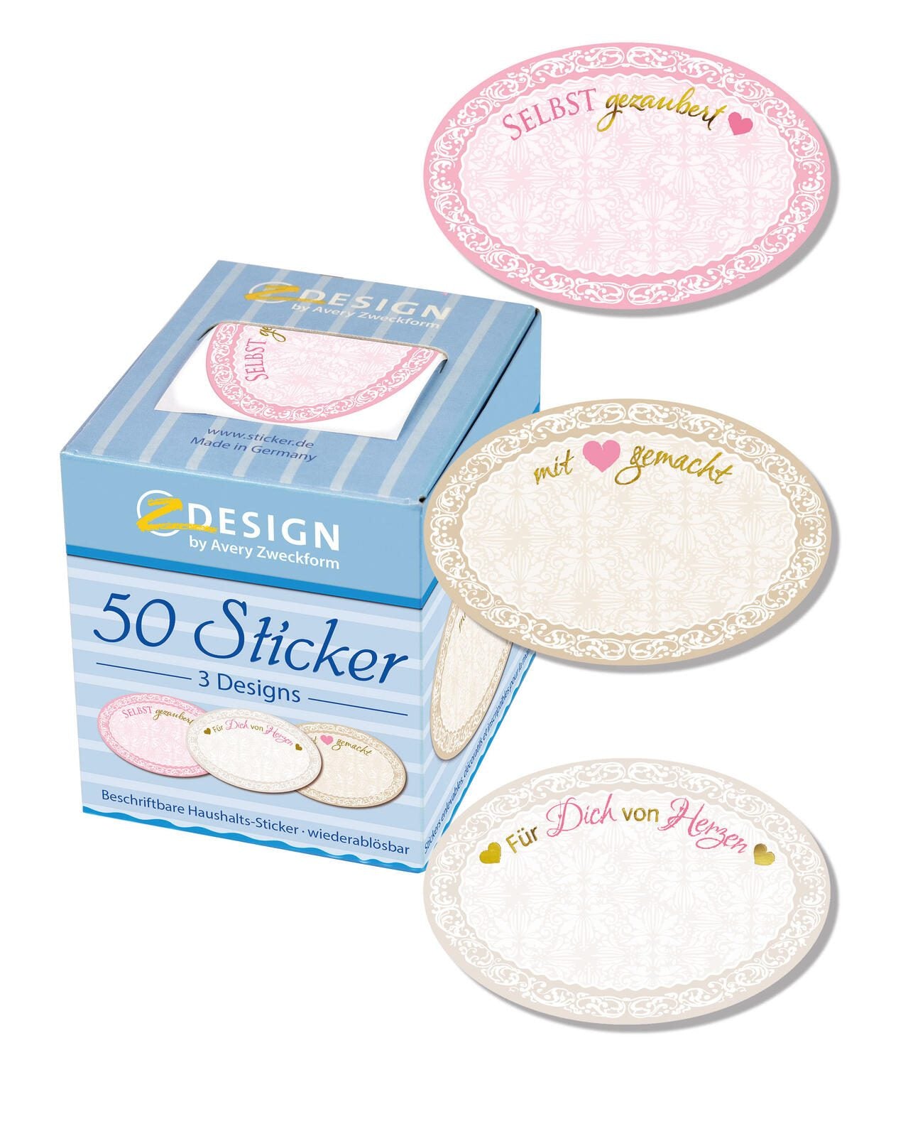 AVERY Zweckform Aufkleber Selbst gezaubert
