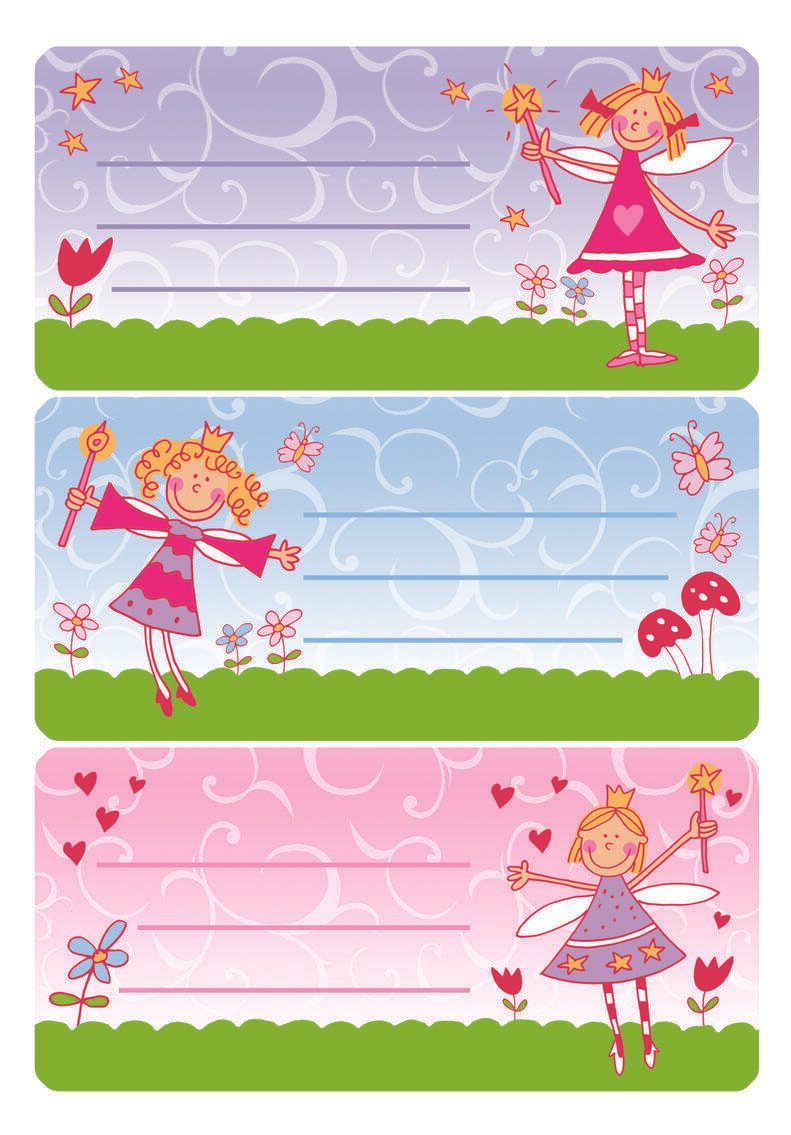 HERMA Schuletiketten Prinzessin