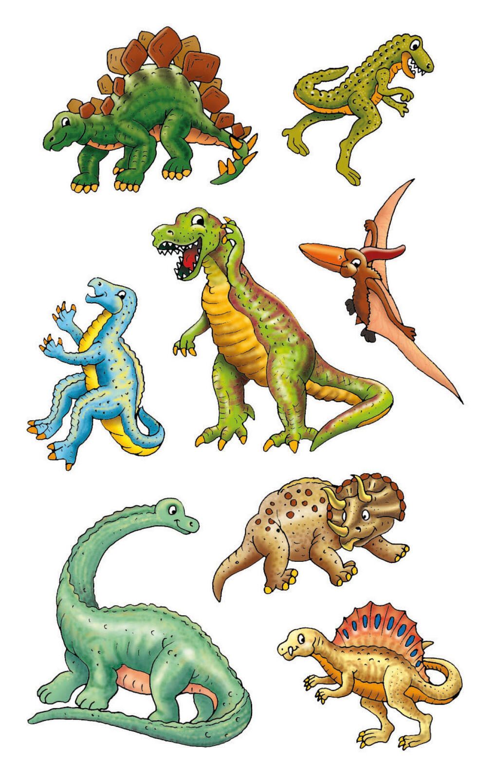 AVERY Zweckform Aufkleber Dinos