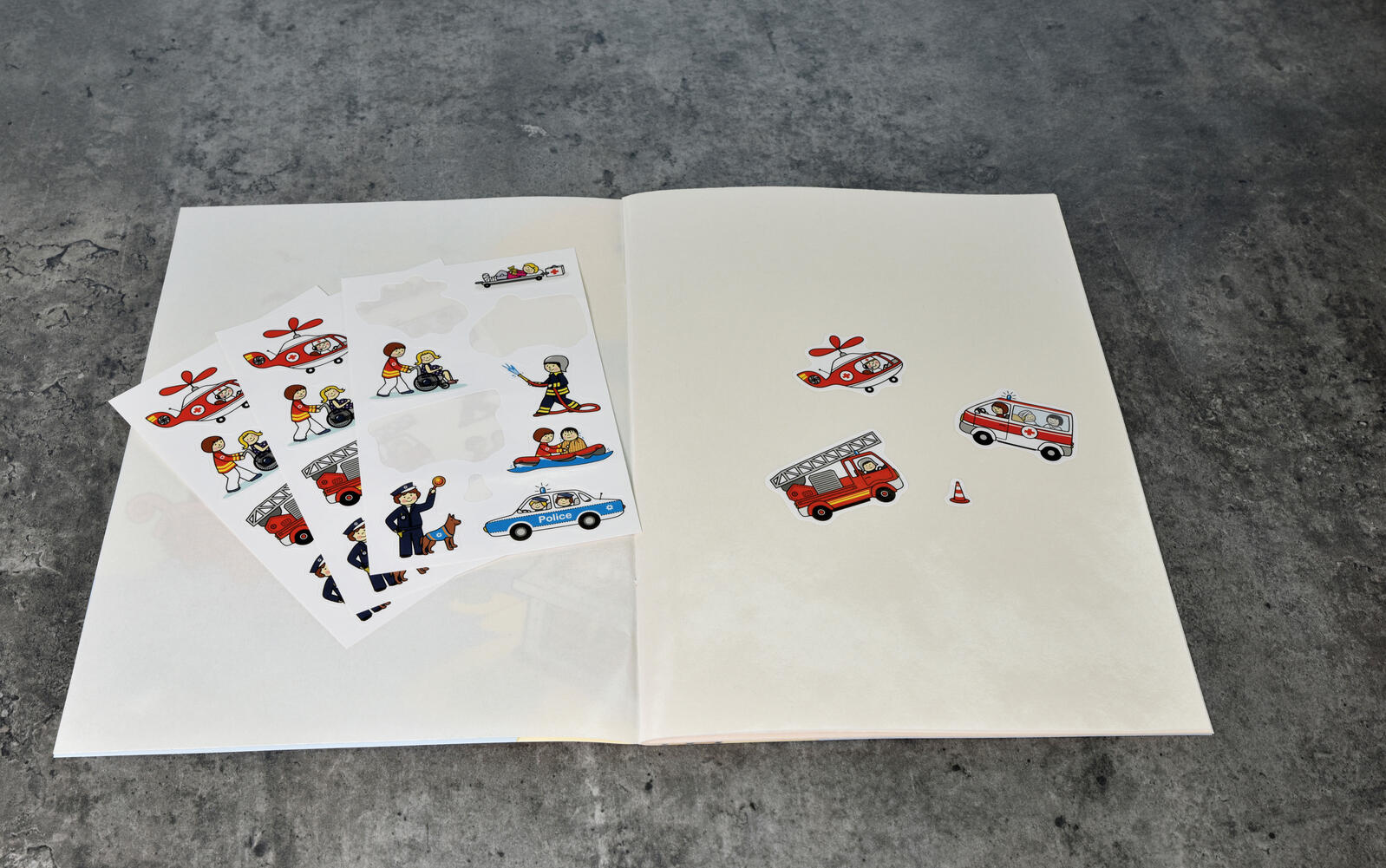 AVERY Zweckform Aufkleber Feuerwehr