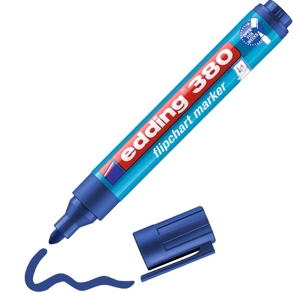 edding 380 Flipchart-Marker 1.5 - 3.0 mm Blau