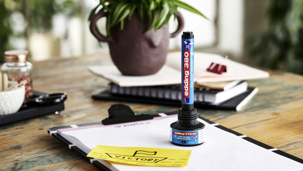 edding 380 Flipchart-Marker 1.5 - 3.0 mm Blau