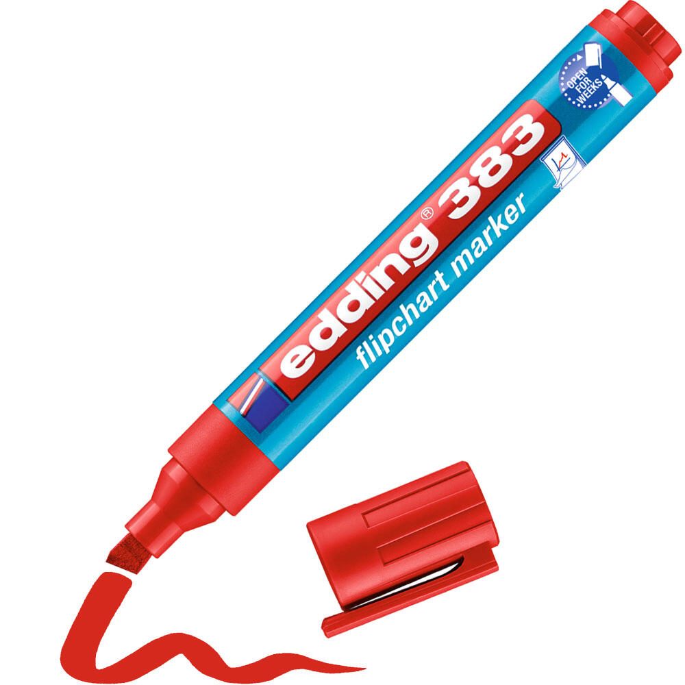 edding 383 Flipchart-Marker 1.0 - 5.0 mm Rot