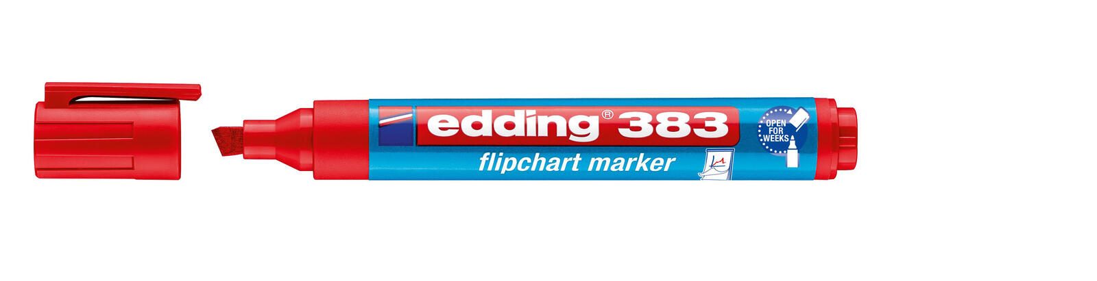 edding 383 Flipchart-Marker 1.0 - 5.0 mm Rot