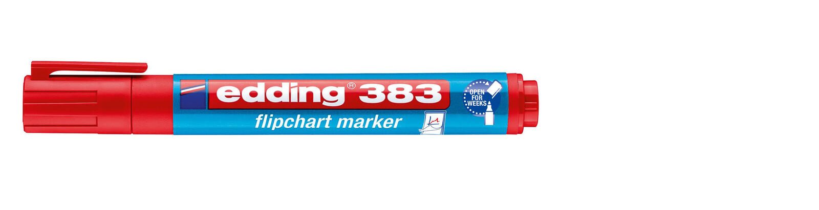 edding 383 Flipchart-Marker 1.0 - 5.0 mm Rot