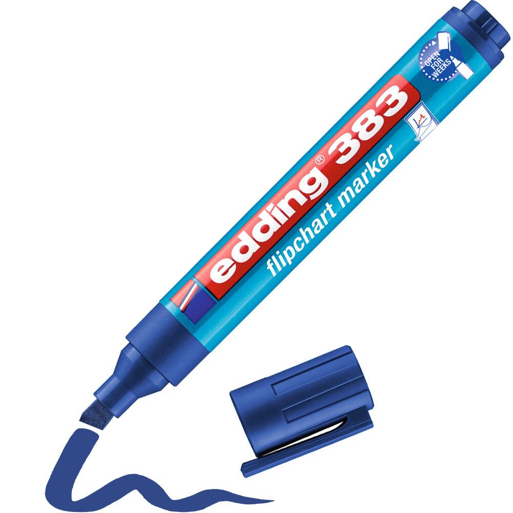 edding 383 Flipchart-Marker 1.0 - 5.0 mm Blau