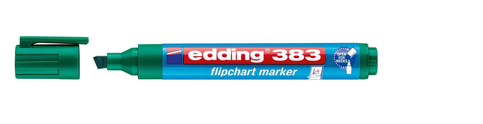 edding 383 Flipchart-Marker 1.0 - 5.0 mm Grün