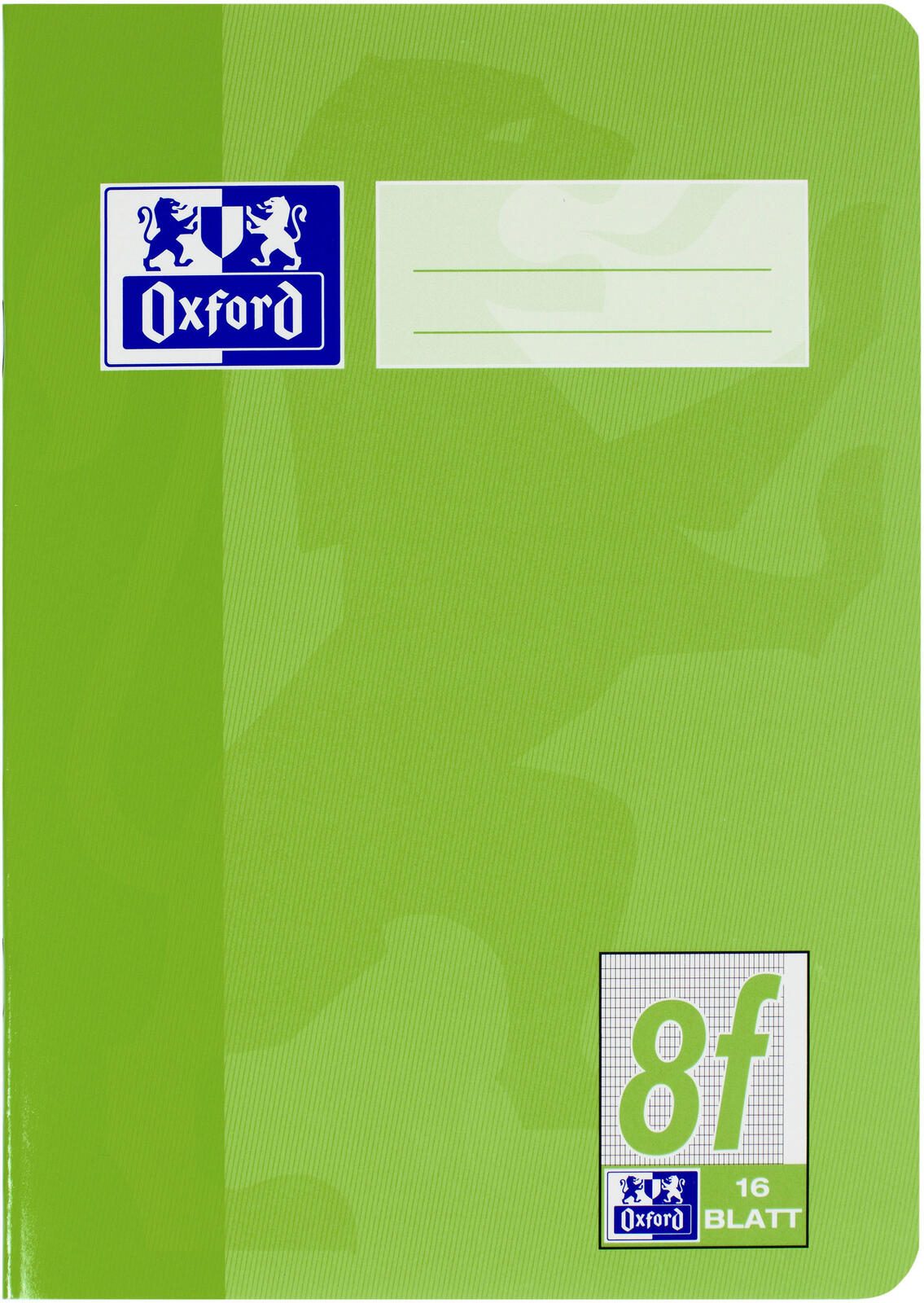 OXFORD Schulheft DIN A5 16 Blatt