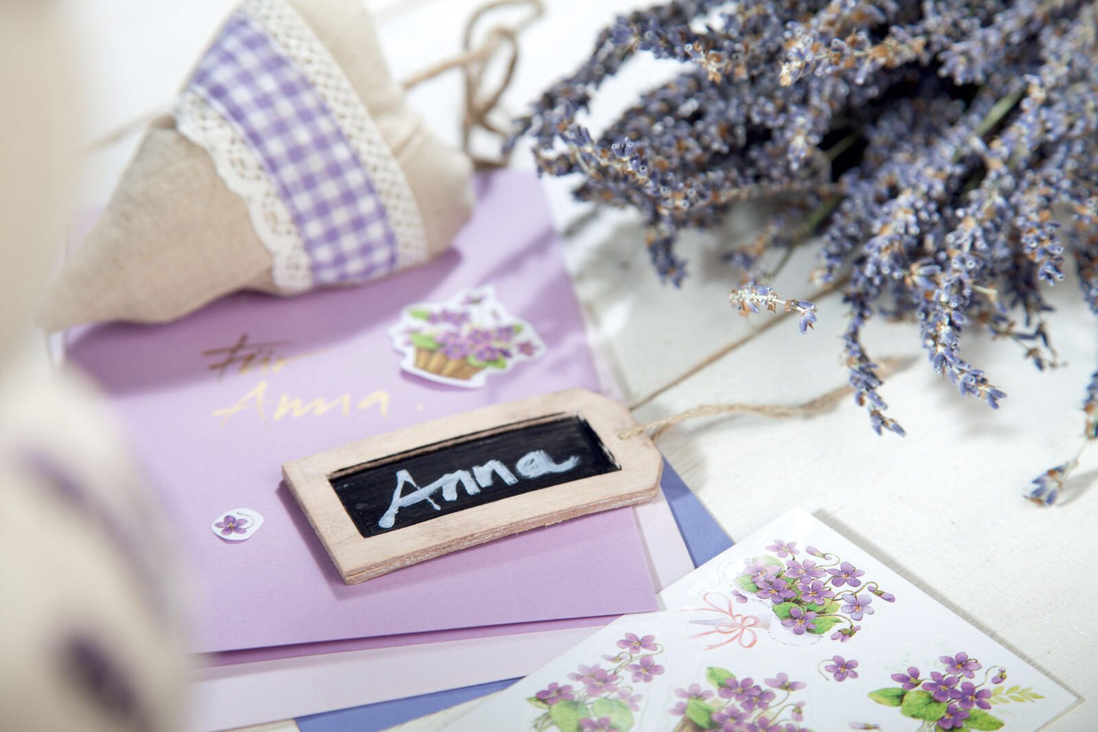 AVERY Zweckform Aufkleber Blumen